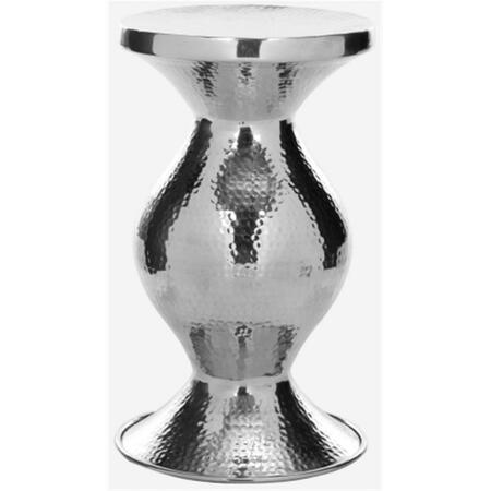 SAFAVIEH Radium Stool - Silver FOX5505A